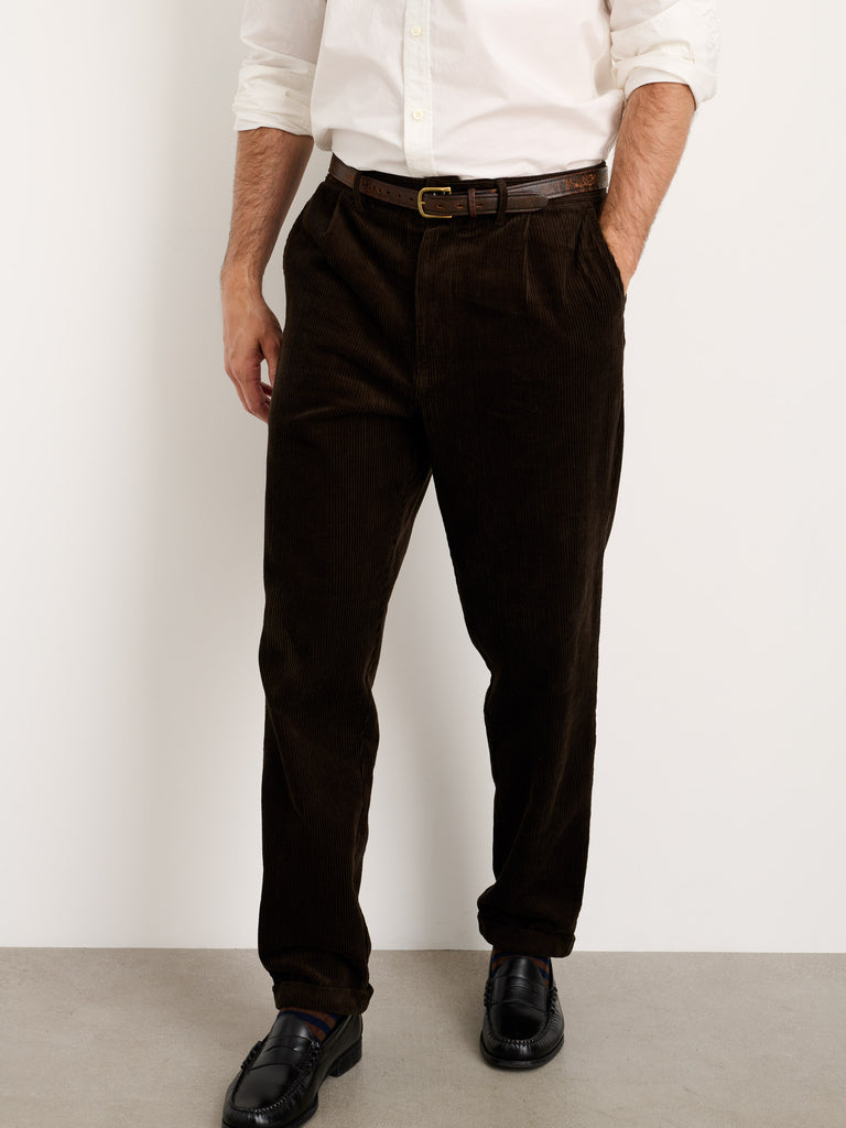 Standard Pleated Pant in Corduroy – Alex Mill