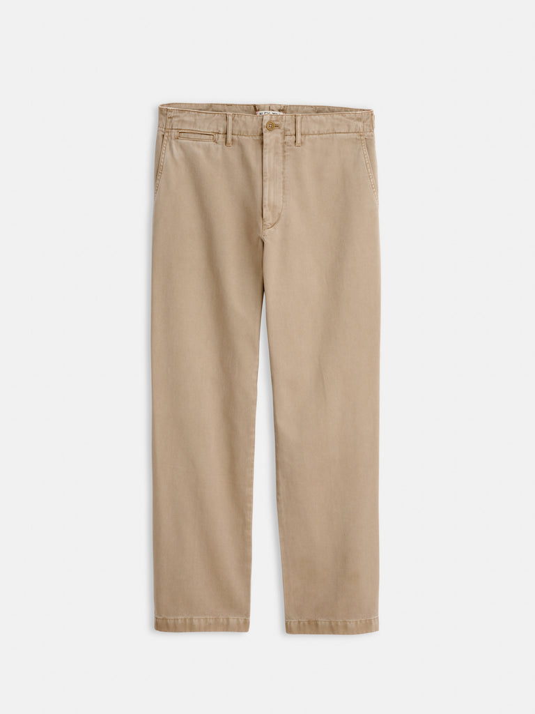 Straight Leg Pant in Vintage Washed Chino (Long Inseam) – Alex Mill