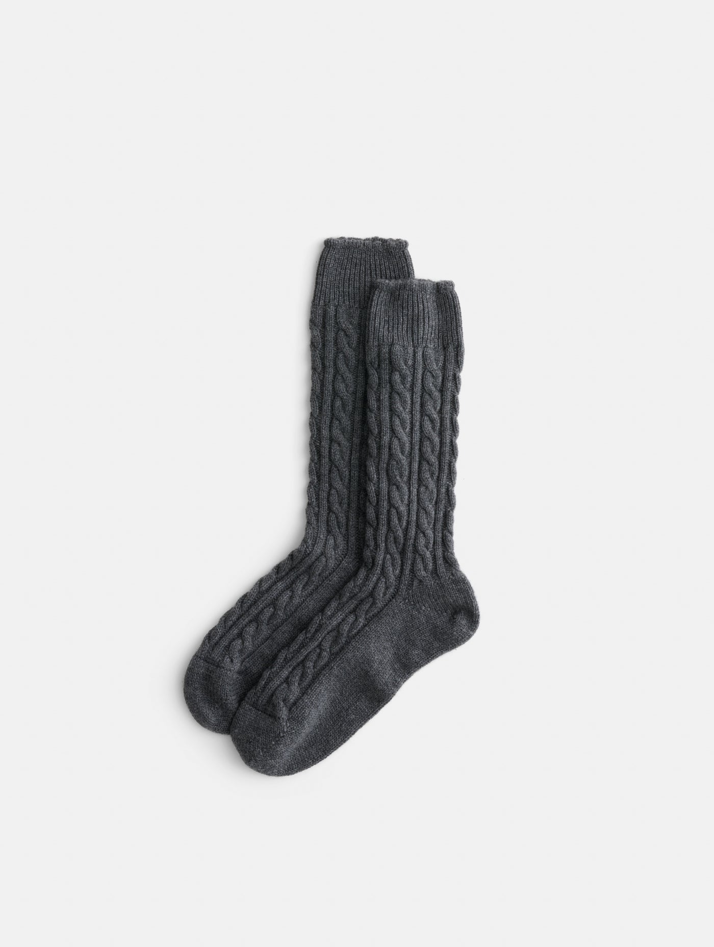 Cable Sock in Cashmere Cotton – Alex Mill