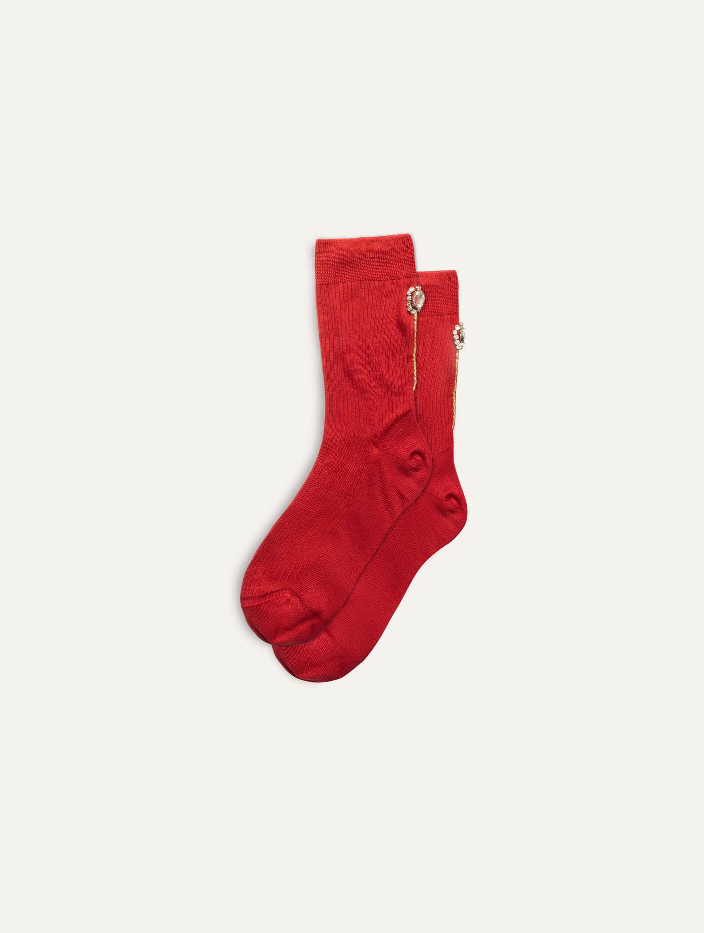 Maria La Rosa Embellished Socks