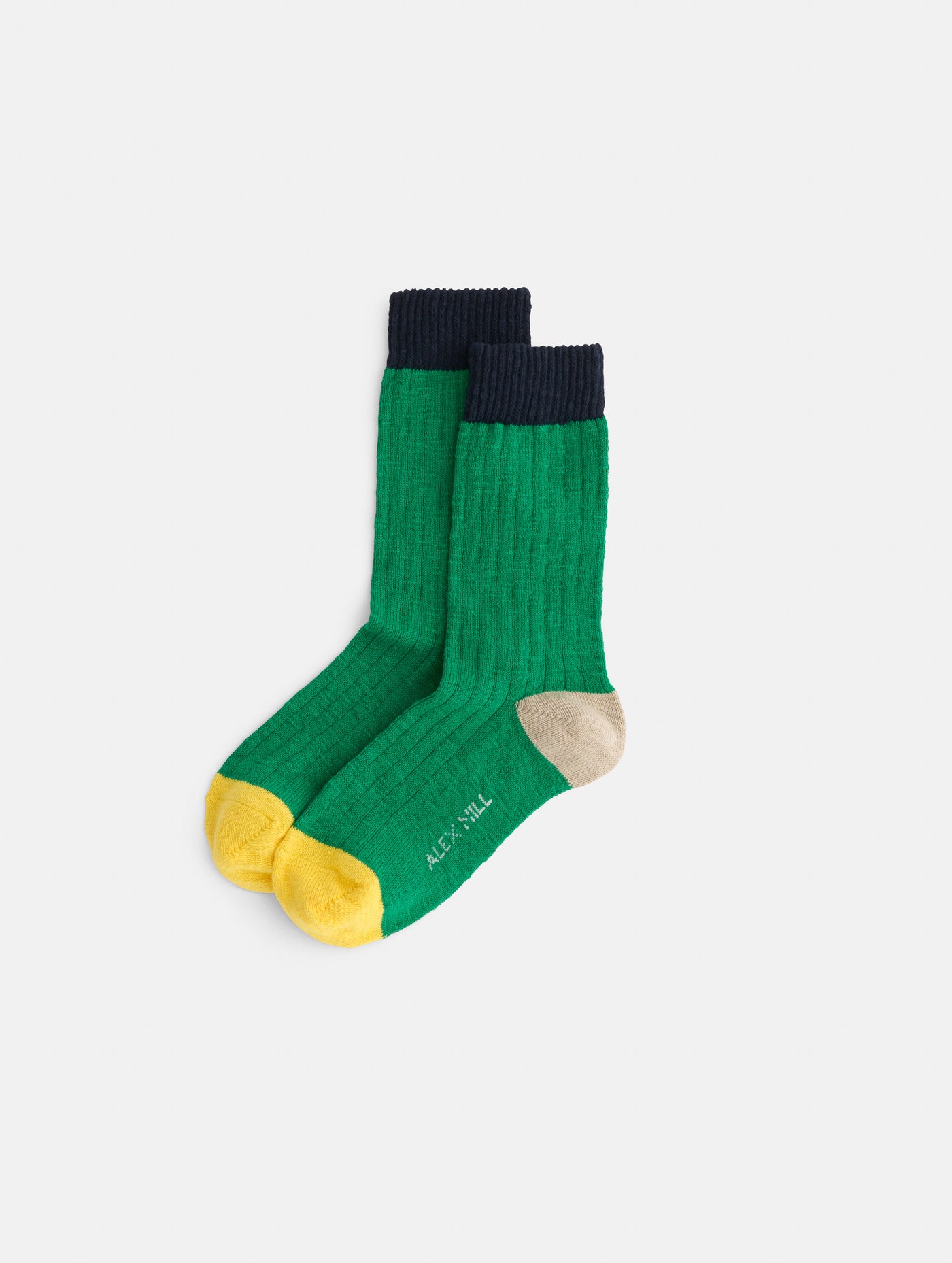 Alex Mill Cotton Colorblock Socks