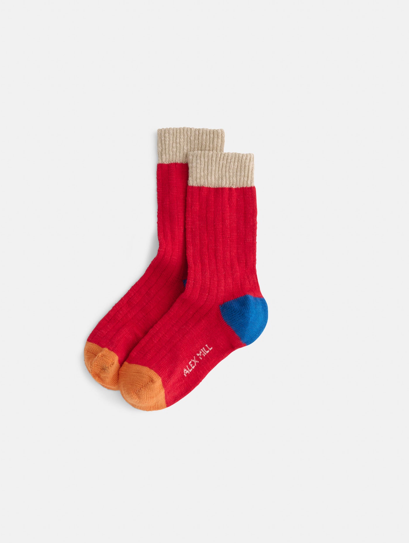 Alex Mill Cotton Colorblock Socks