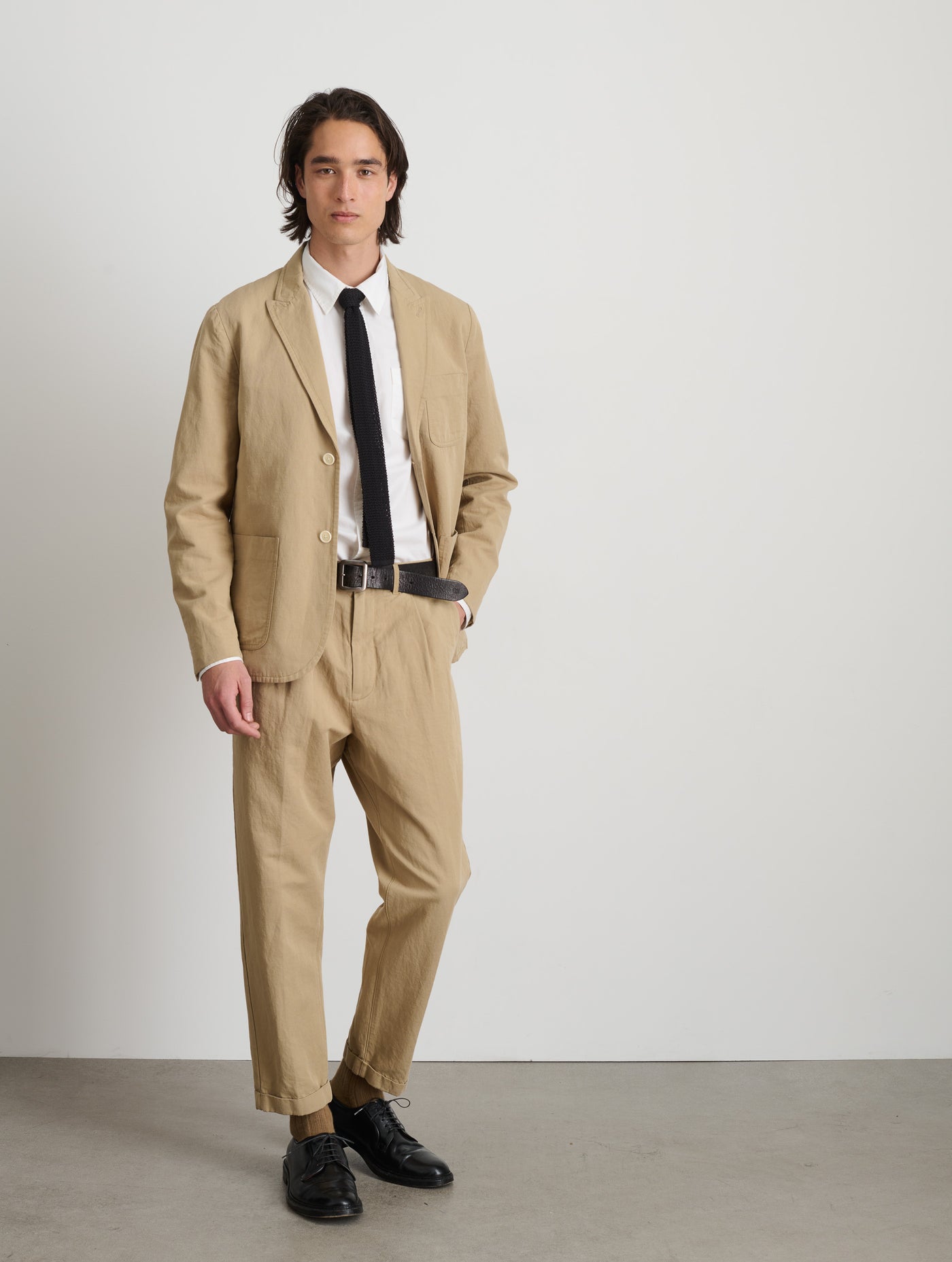 MR P. Tapered Garment-Dyed Pleated Cotton-Twill Trousers for Men | MR PORTER