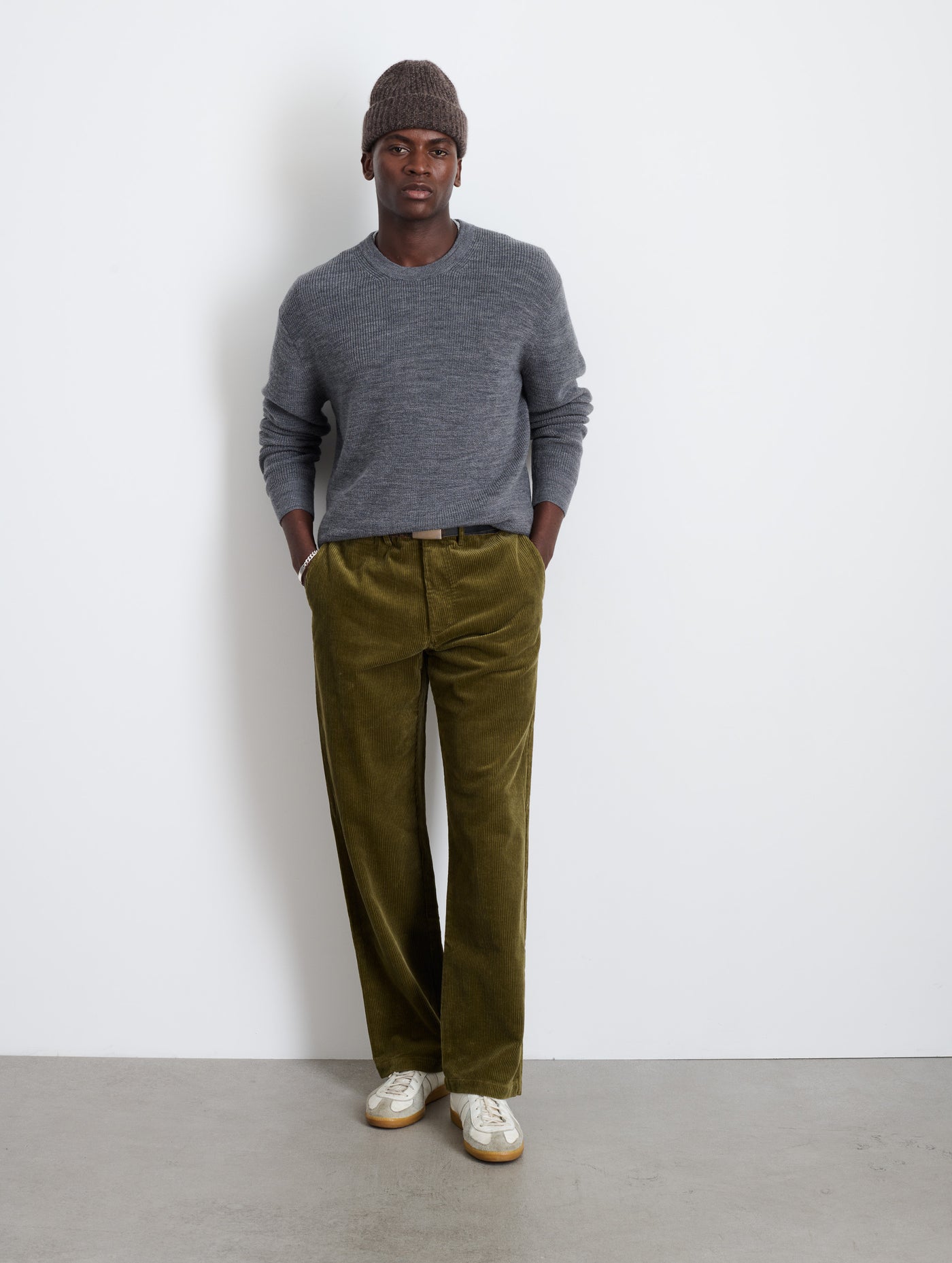 Straight Leg Pant in Corduroy (Long Inseam)