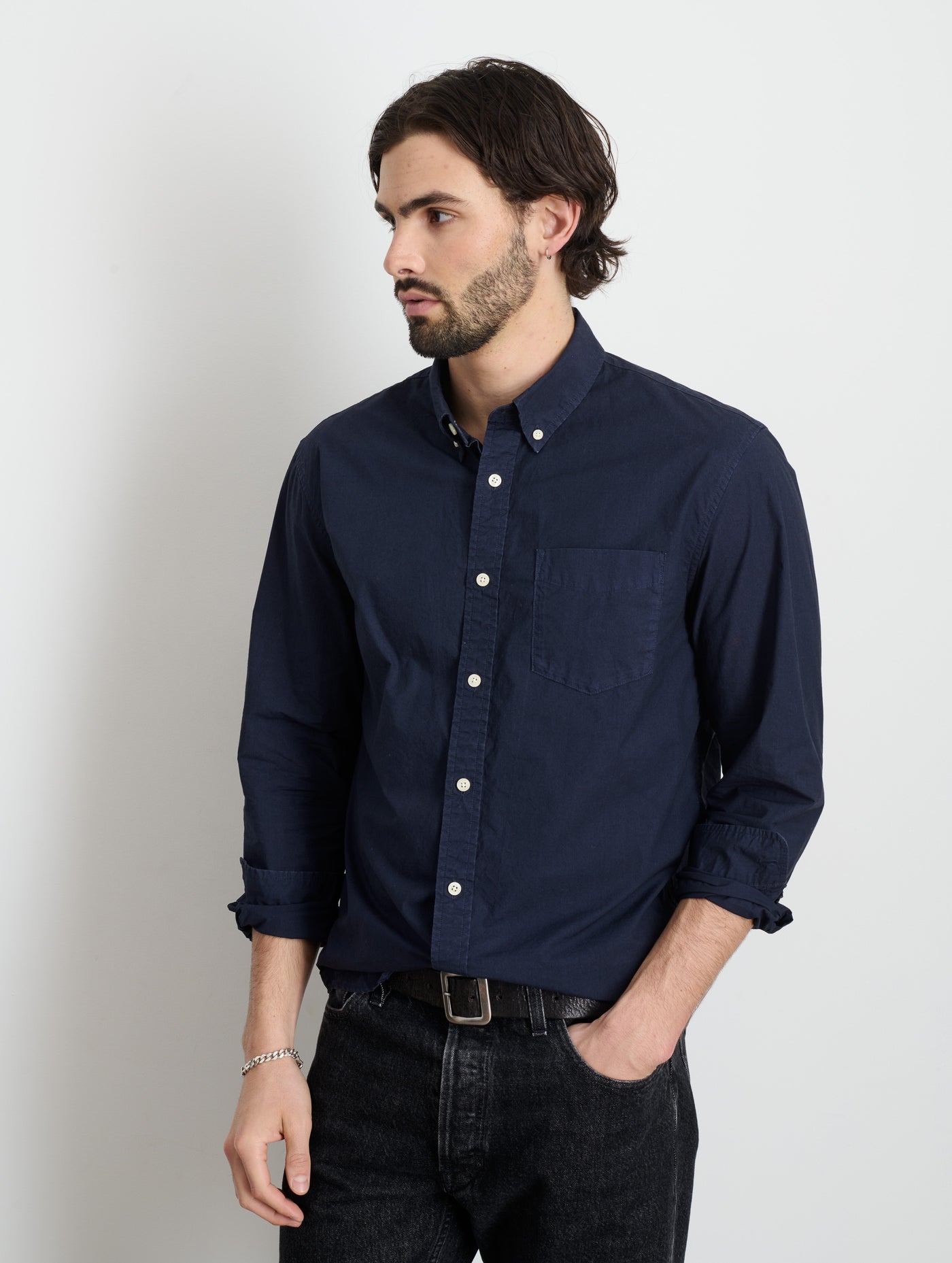 Mill Shirt in Cotton Poplin – Alex Mill