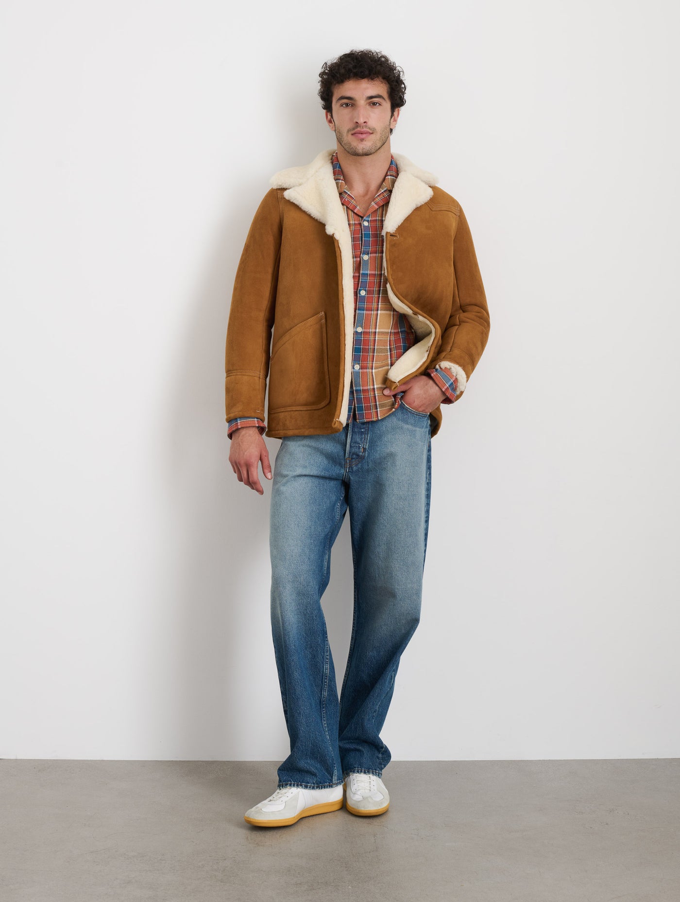 Owen Barry x Alex Mill Shearling Rodeo Jacket