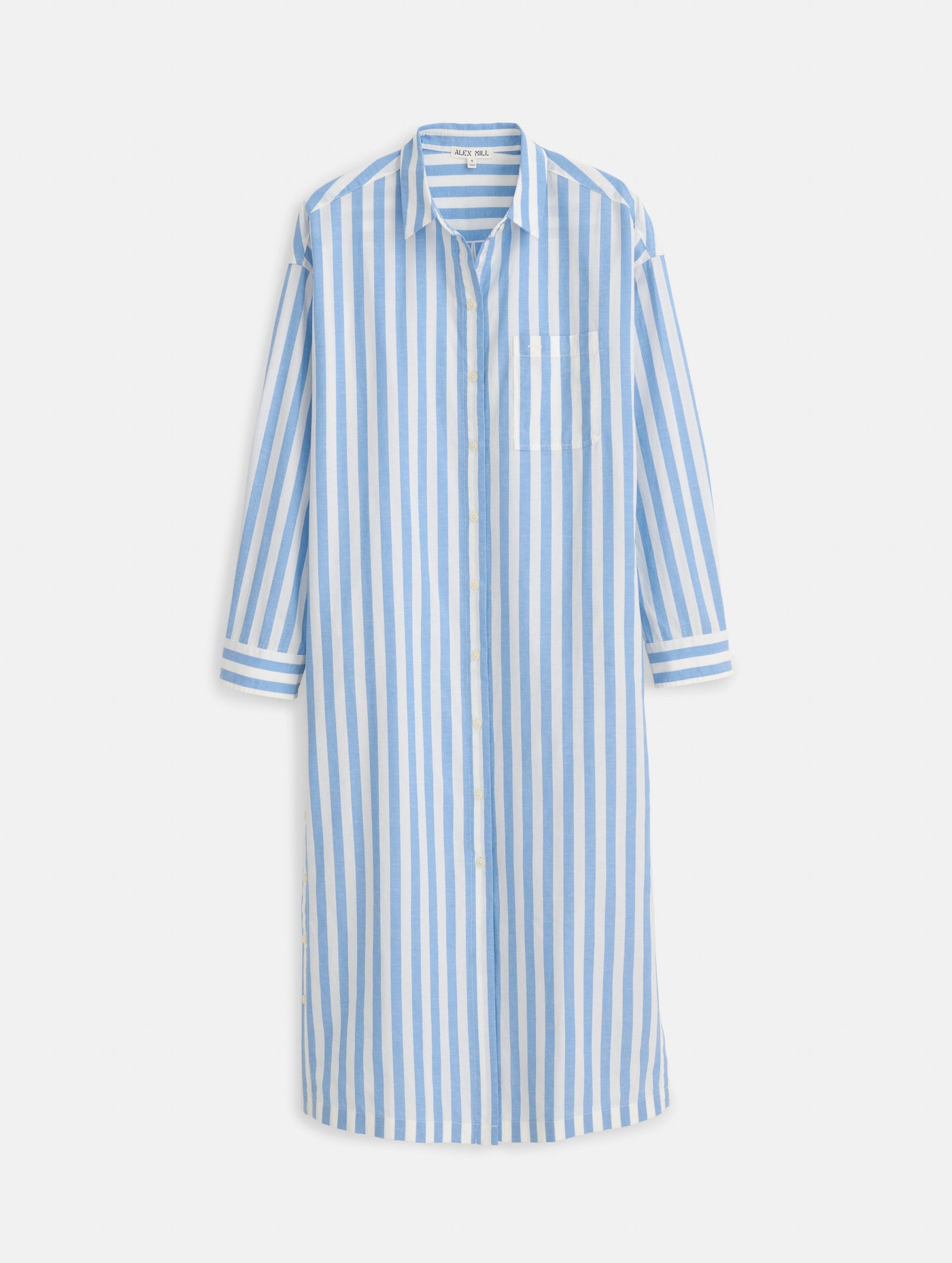 Kerry Shirtdress In Positano Stripe – Alex Mill