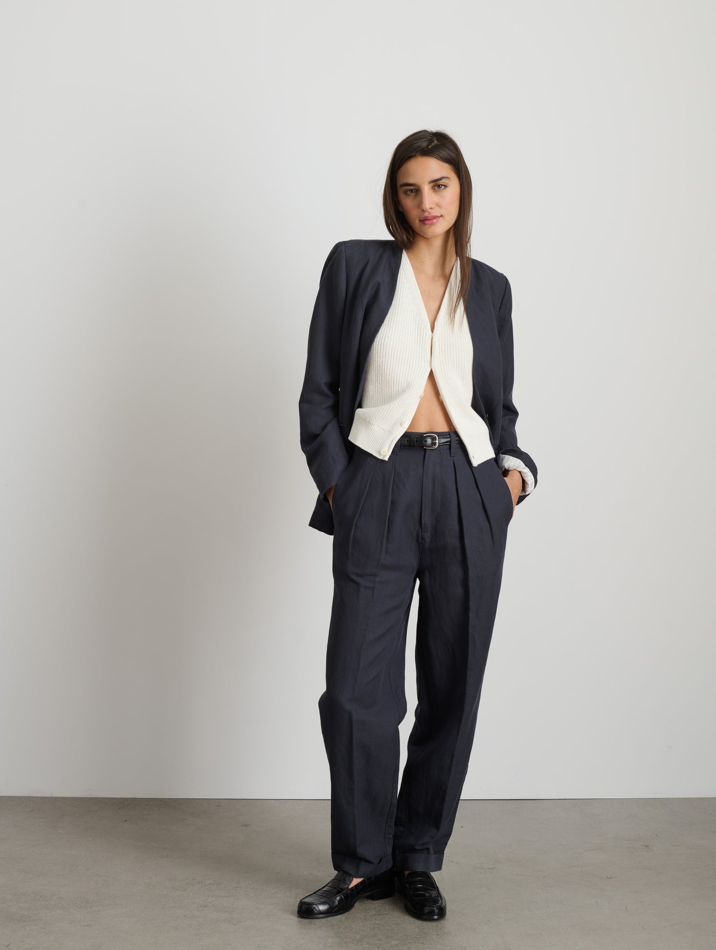 Double Pleated Tailored Pants | Nasty Gal