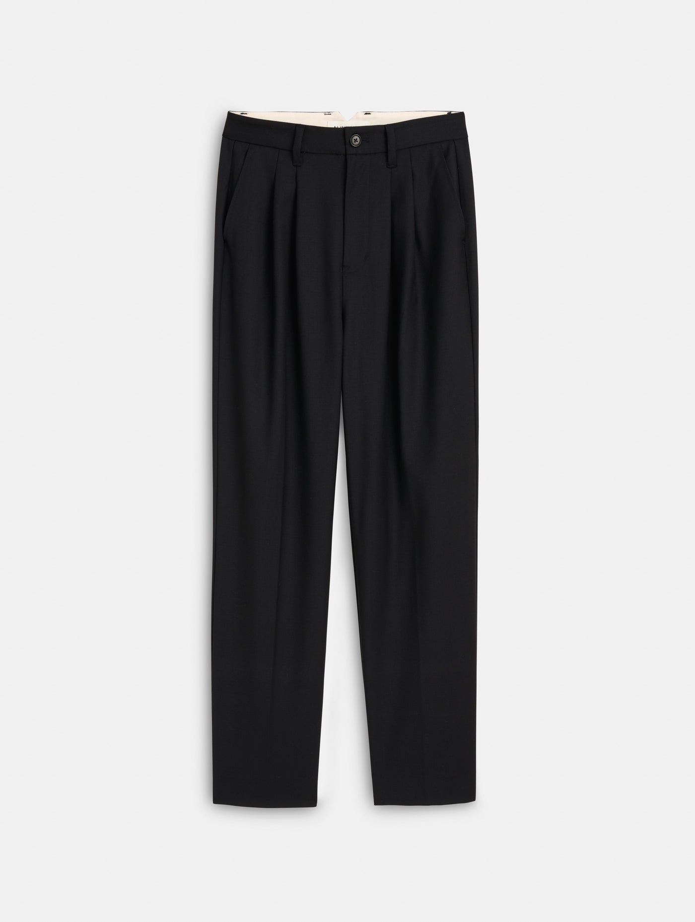 Suit(ish) Pleat Pant in Italian Wool Gabardine