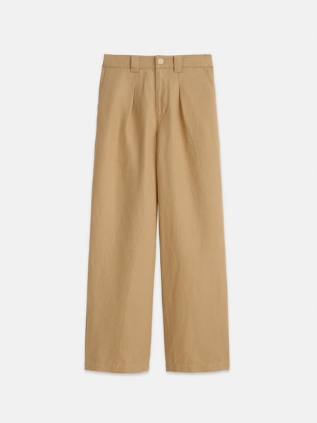 Madeline Pleat Trouser in Twill – Alex Mill