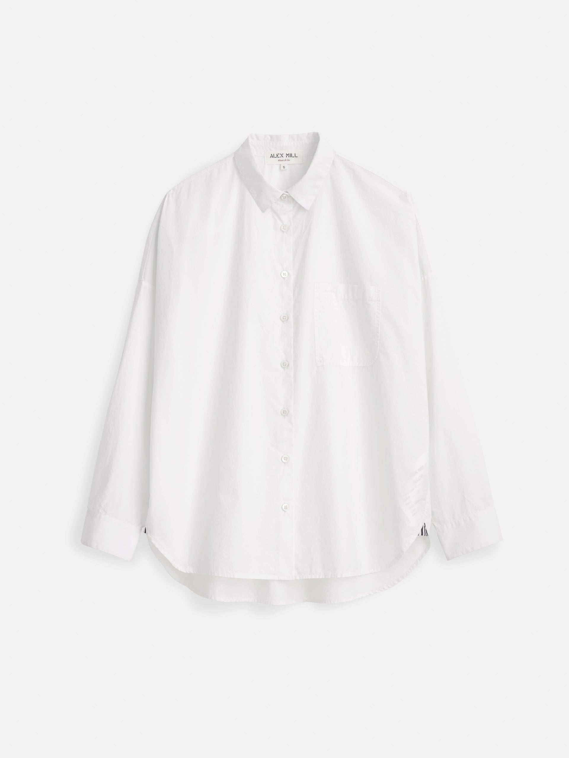 Jo Shirt In Cotton Poplin – Alex Mill