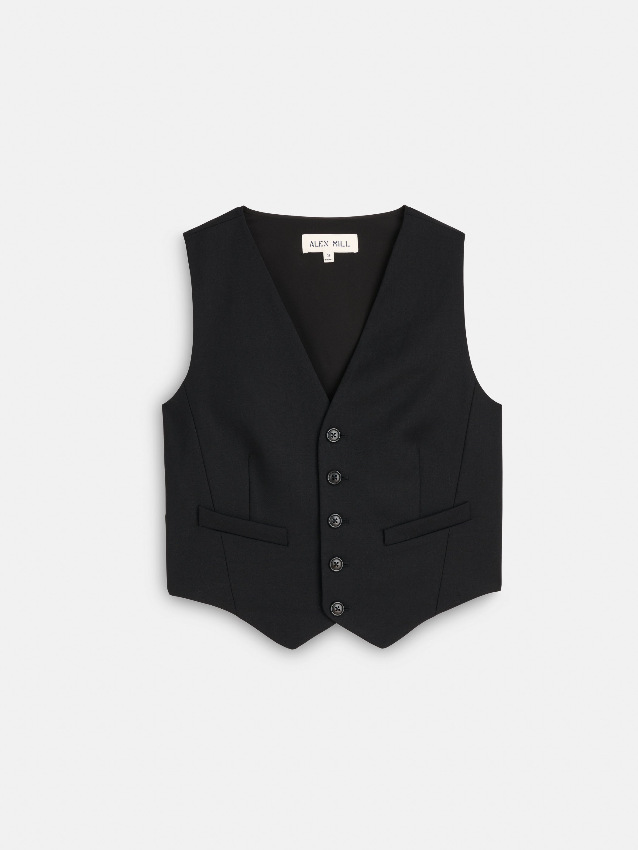 Suit(ish) Vest in Italian Wool Gabardine – Alex Mill