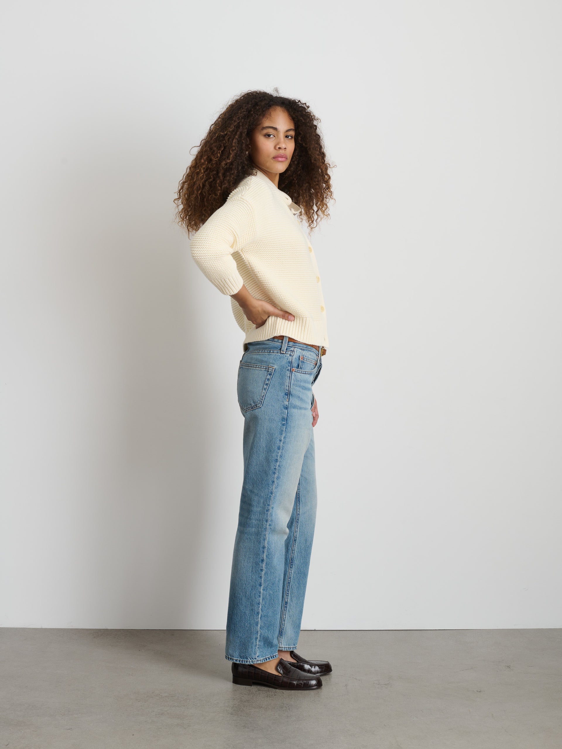 Nico Cardigan in Cotton – Alex Mill