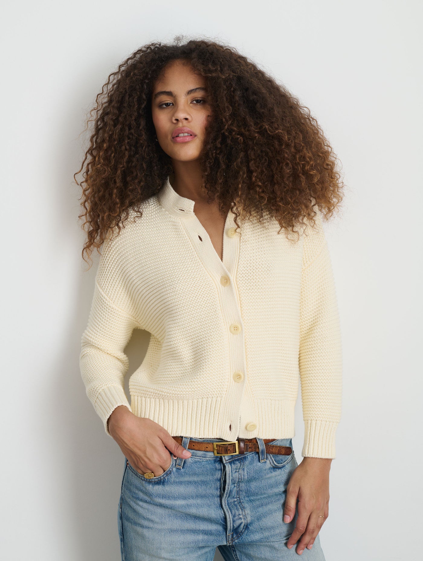 Nico Cardigan in Cotton – Alex Mill