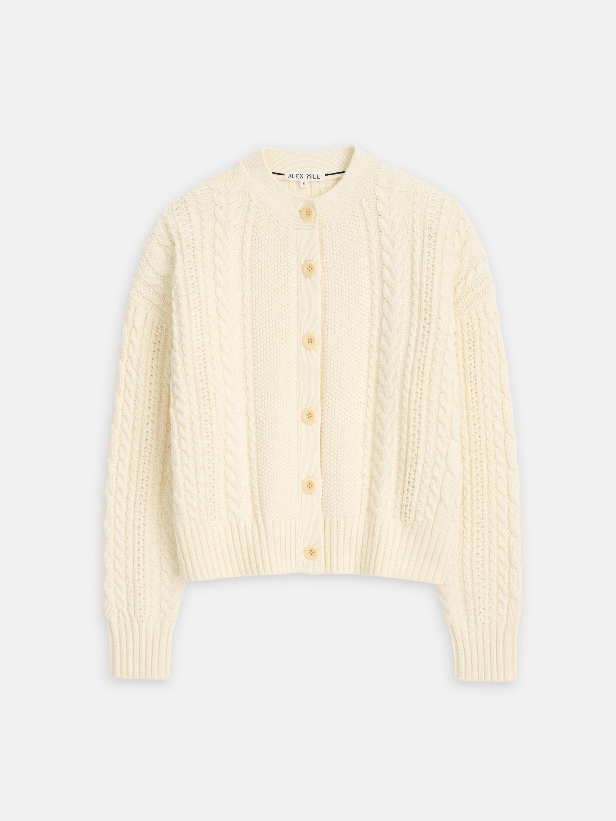 Cable Knit Nico Chunky Cardigan – Alex Mill