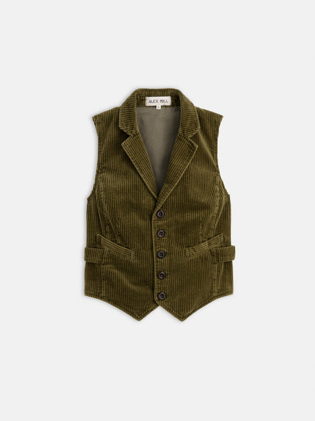 新品純正品 Midorikawa 19AW silk wool belted vest メンズ - ネット